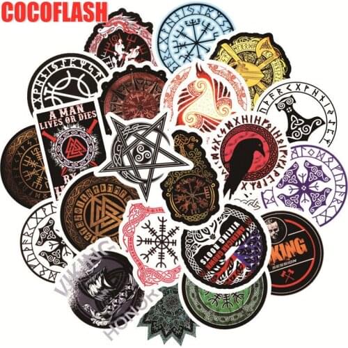 10/50Pcs/set Viking Cartoon Vikinger Graffiti Stickers For Scrapbook Bicycle Motorcycle Skateboard Snowboard Laptop Luggage