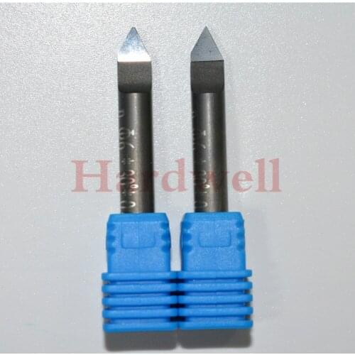 6mm*60degrees,2pcs,CNC solid carbide end milling cutter,tungsten diamond stone engraving cutter,natural granite,marble knife