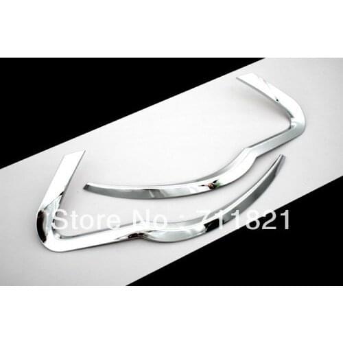 Car Styling Chrome Head Light Bottom Trimming For Volkswagen For VW Touareg