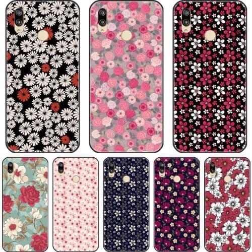 TPU Case For Huawei P20 Pro P10 Plus P Smart P9 Lite Mini Rose Flower Aesthetic Cover Case For Huawei P10 P20 P8 P9 Lite 2017