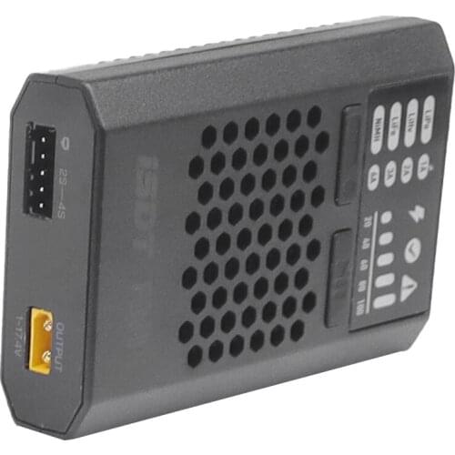 ISDT PD60 60W Lipo Battery Balance Charger Type-C Input For Lipo LiHV LiFe NIMH/Cd Battery For RC Car Racing Helicopter