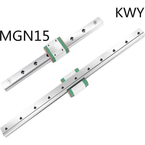 Guia Linear linear 1 pces mgn15 mgn15c/mgn15h transpo linha linear 1 pces mgn15c/mgn15h transporte kwy