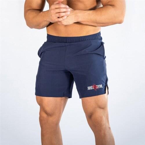 2021 Mens Brand Fitness Fashion Gym Training Shorts Men Sports Casual Clothing Workout Running Quick-drying Compression Shorts