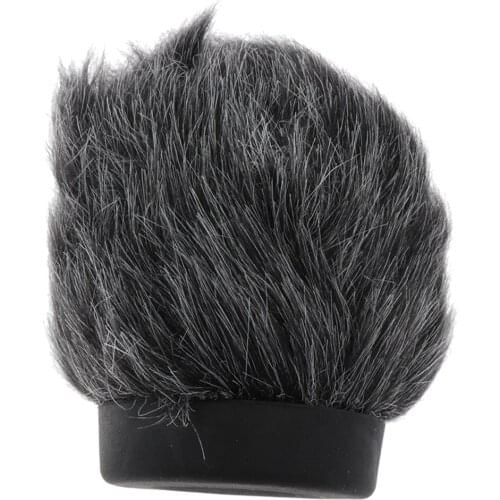 Outdoor Furry Cover Windscreen Windshield Muff for Interview Microphone