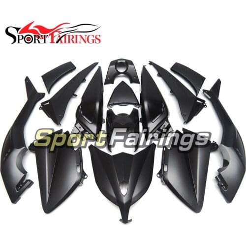 Full Fairing Kit For Yamaha TMAX T-MAX 530 XP530 12 13 14 Injection ABS Plastic Cowlings Flat Black Matt Body Plastic Fittings