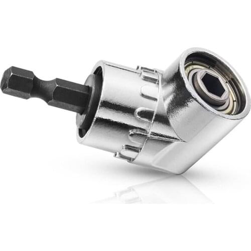 Right Angle Drill, 105 Degree Multifunction Right Steel Angle Driver Angle Extension Power Screwdriver Drill