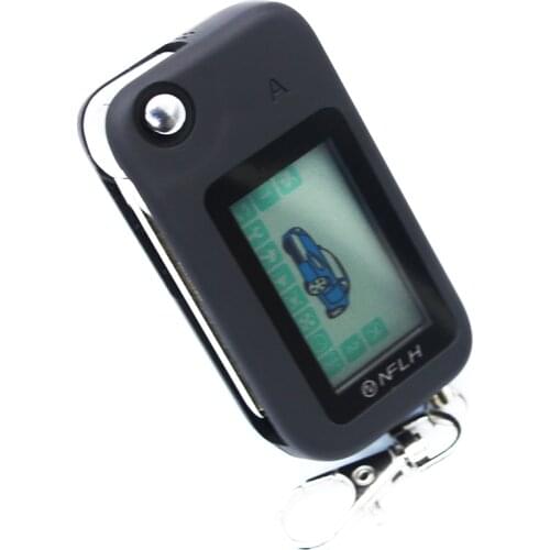 Key Chain Fob For Keychain Starline A92 Remote Controller For Russian Vehicle Security Two Way Car Alarm System uncut blade fob