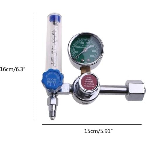 M89B Oxygen Regulator O2 Pressure Reducer Compatible with Inhalator Pressure Reducing Val ve G5/8 Female Thread Inhalator