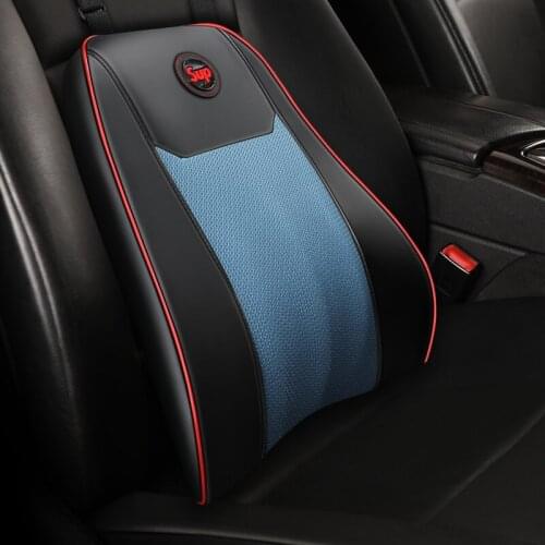 Seat Support In Car Back Lumbar Support Cushion For Office Chair Pillow Cushion Breathable Travel Massagers memory cotton soft