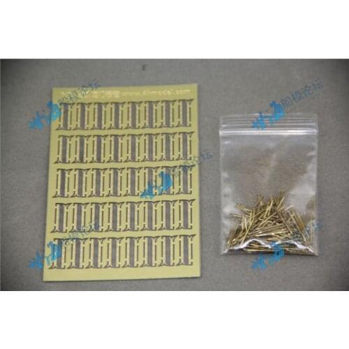 Sailboat model Universal upgrade accessories Scale 1/75 French cannons hinge Luxurious Etching Decorative