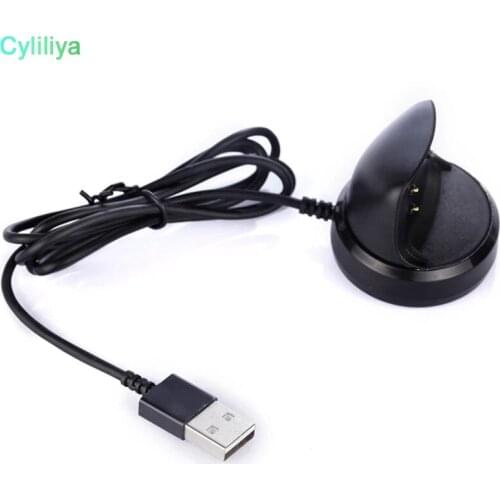 Fit 2 SM R360 USB Charger Charging Dock Cradle for Samsung Gear Fit2 Pro SM-R360 Smart Watch Band Cable Cord Charge Base Station