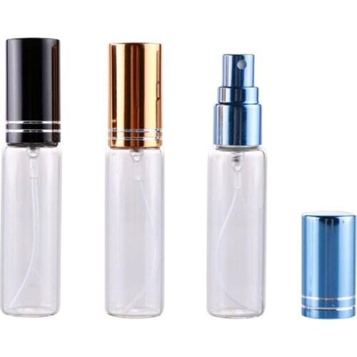 10ml 10CC Empty Refillable Multicolor Aluminium Perfume Spray Bottle With Metal Atomizer Sprayer LX3692