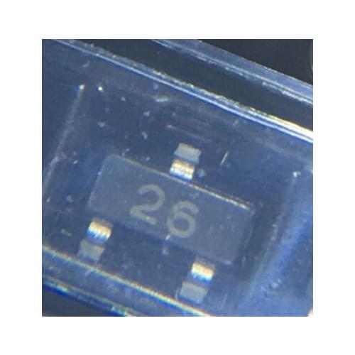 10pcs DTC144ECA SOT-23 screen 26 CJ long electric NPN 50V 30mA digital tripod