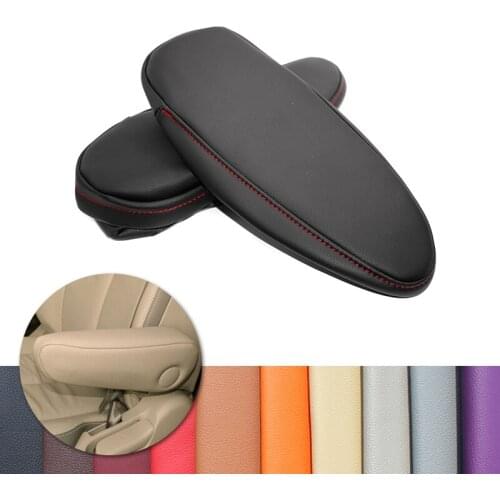 For Toyota Sienna 2011 2012 2013 2014 2015 2016 2017 2018 Car 2pcs Side Seat Handle Armrest Microfiber Leather Cover Protector