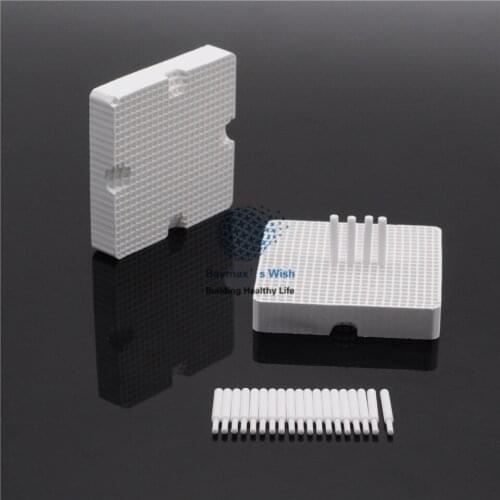 2Pcs Dentist Products Honeycomb Firing Trays And 20Pcs Ceramic Zirconia Pins