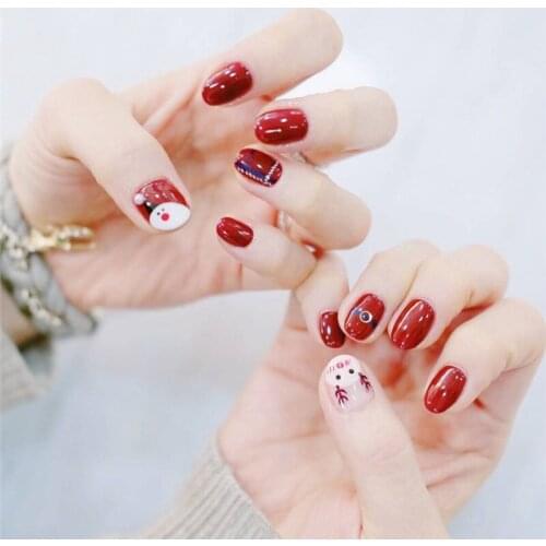 2019 Fashion Leopard Designs Valentine Love Nail Polish Art Stickers Patch DIY Manicure nail Decoration Tools for Ladies DA137