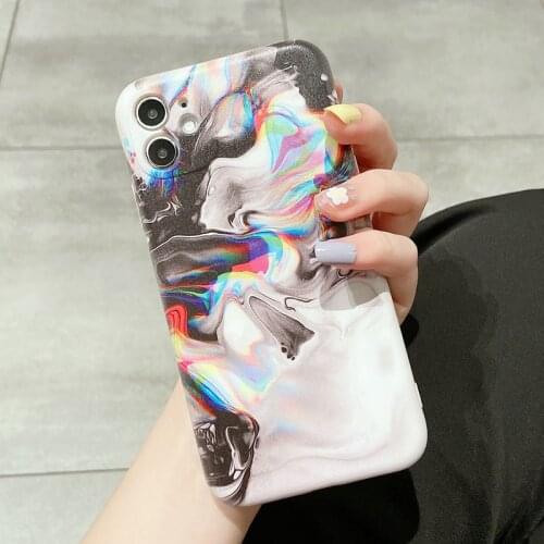 Watercolor Painting Case For Xiaomi Redmi 9T 9A 9AT 9C NFC Note 10 9 8 Pro 8T 10T 7 10S 9S 5 Gradient Soft Silicone Case Cover