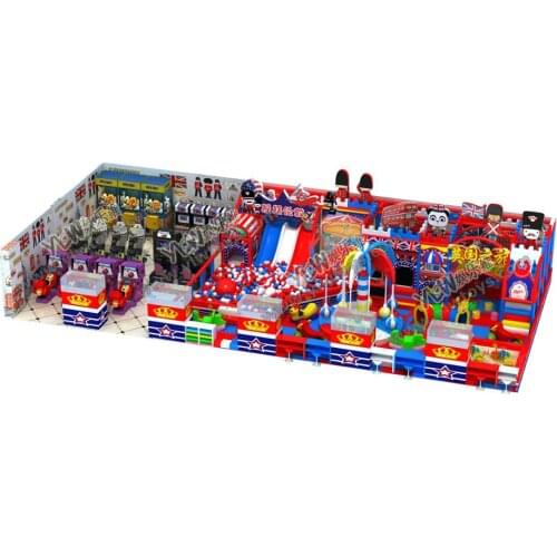 YLW customized designed kids indoor playground maze fun city park coin game machine YLW-IN20191116