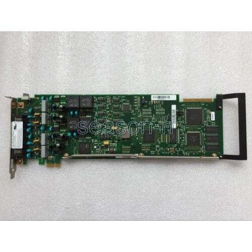 Dialogic D41JCTLSEW Combined PCI-E Media Board 4-port