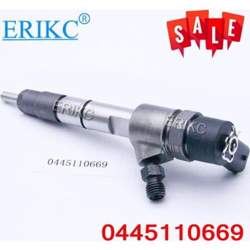 ERIKC Diesel Spray 0 445 110 669 Fuel Common Rail Injector Assembly 0445 110 669 New Injection 0445110669 For JAC 1100200FA040