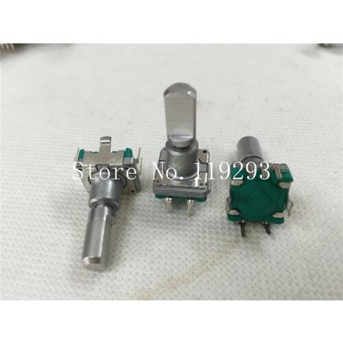 [BELLA]Imported Japan ALPS encoder EC11 reset switch is reset back around with the switch 20MM Axle--10PCS/LOT