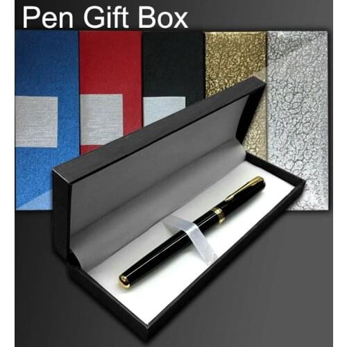 Pen box packaging gift box metal pen signature pen box random color
