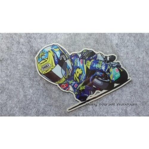 Motorcycle racing stickers daijiro Katoh No.74 stickers vinyl Motocross decals motorsports sticker car styling bike refelctive