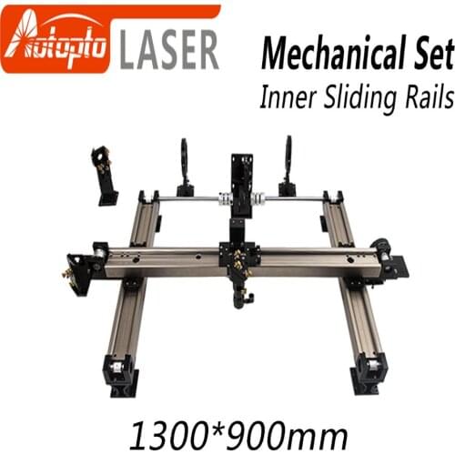 Mechanical Parts Set 1300*900mm Inner Sliding Rails Kits Spare Parts for DIY 1390 CO2 Laser Engraving Cutting Machine