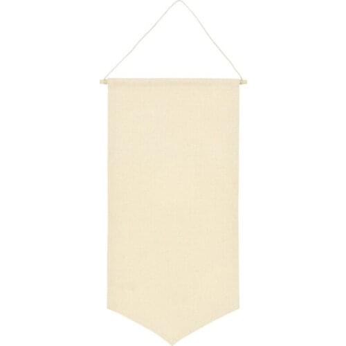 449C Nordic Blank Cotton Brooch Pin Badge Holder Hanging Wall Display Banner Flag Kids Room Decoration Button Lapel Collection