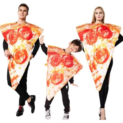 Snailify Halloween Costume For Family Pizza Costume Adult Funny Birthday Party Food Cosplay For Purim