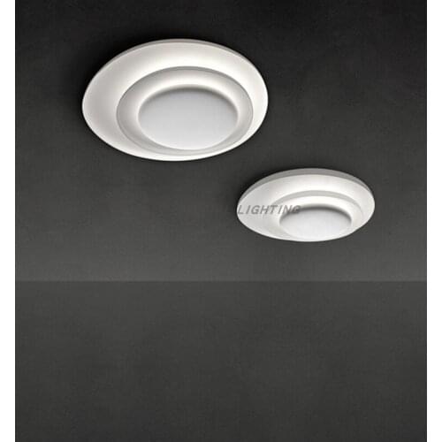 Modern minimalist ultra-thin dish-shaped ceiling lamp living room background wall bedroom cloakroom decorative wall lamp