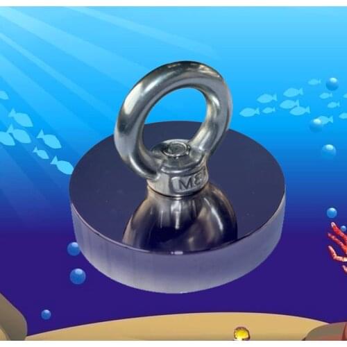Super Strong Magnet Salvage Pot Fishing Hook Magnets Deep Sea holder pot Magnets Imanes Strongest Permanent Powerful Magnetic