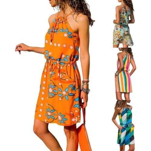 Tosleo Summer Dresses With Buttons