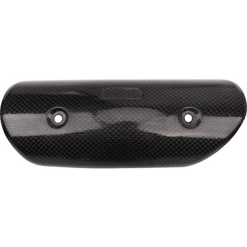 Carbon fiber Anti scalding board for Modified motorcycle exhaust system CB-201 with Real carbon fiber