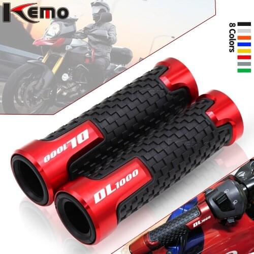 For SUZUKI DL1000 DL 1000 7/8" 22mm Universal Motorcycle Accessories CNC Aluminum Handlebar Hand Grips Handle Bar End Grip