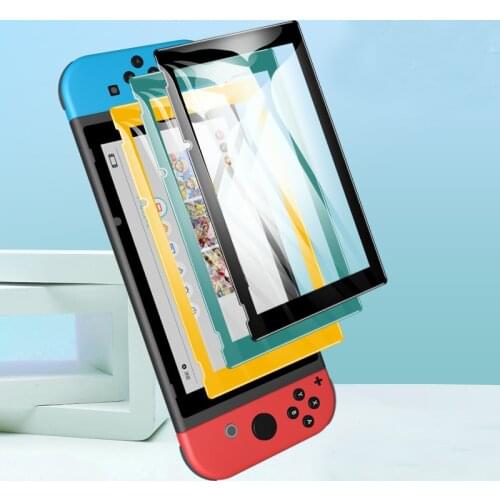 Tempered Glass Touch Screen Protector Protective Film Full Cover Guard for Nintendo Lite NS Mini Nintend Switch Case Accessories