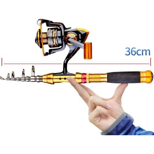 1.5M -3.6M Mini Telescopic Fishing Rod Super Hard Carbon Fiber Wedkarstwo Olta Short Section Distance Throwing Sticks De Pesca