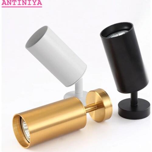 Round Dimmable Surface Mounted adjustment LED Downlights 7W10W12W COB LED Ceiling Lamp Spot Lights AC110-220V Indoor Lighting