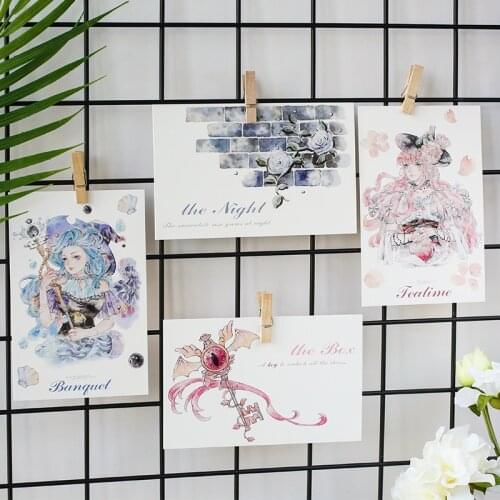 30pcs The world of witches card multi-use as Scrapbooking party invitation DIY Decoration gift card message card postcard