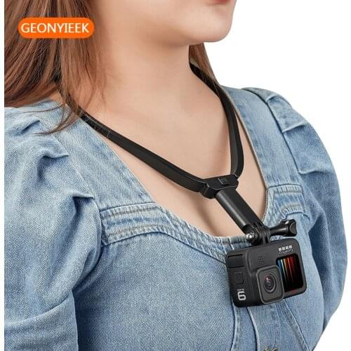 For GoPro9 Sports Camera Accessories Hanging Neck Collar Mobile Phone Holder First-person Lure Video Shooting Gopro Accessories