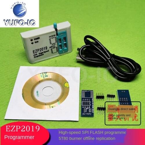 Free Ship 2pcs Ezp2019 High-Speed SIM Flash Programmer 4/25/93 Bios 25t80 Burner Offline Copy X-0.2