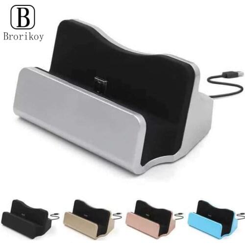 Mobile Phone Desktop Wireless Charging Dock For iPhone12 Samsung Android TypeC Mobile Phone USB Charging Syncing Base For Huawei