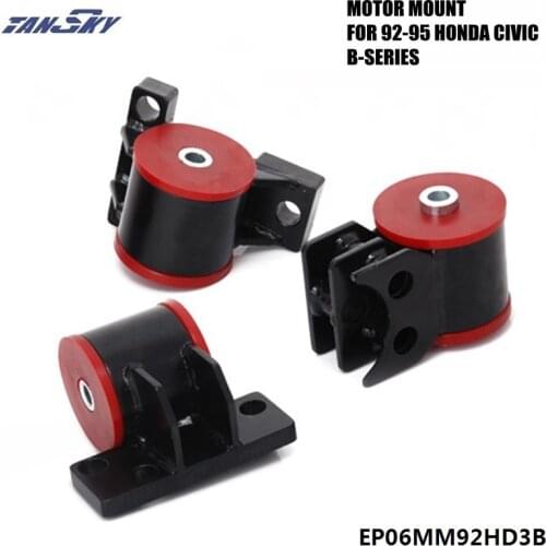 For 92-95 Honda Civic EG B16/B18 B Series Motor Mounts Kit B18C B18C1 B18C5 B16A jdm TK-EP06MM92HD3B