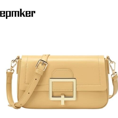 EPMKER High Quality Satchels Luxury Designer Handbags Fashionable Purses and Handbag Lock Shoulder Bag Crossbody Bags for Women