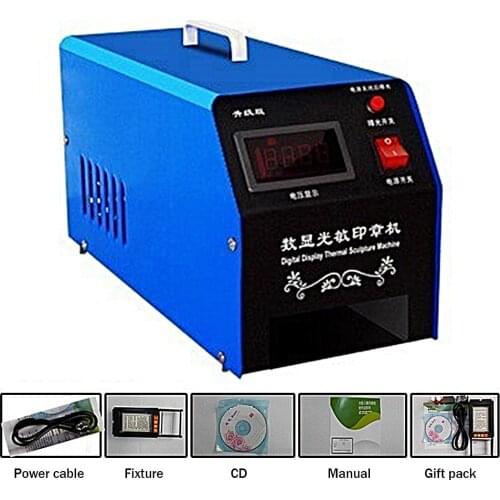 Flash Stamp Machine Intelligent Exposure Lamps Digital Photosensitive Seal Making Machine Machine Name Engraved Seal Stamping