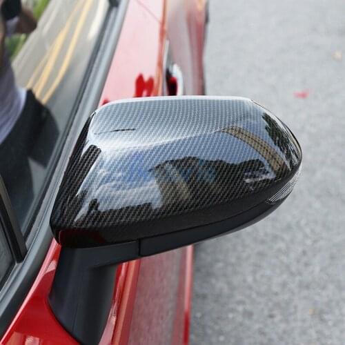 Side Wing Mirror Cover Rear View Overlay Frame Trim Chrome Car Styling For Toyota Corolla 2019 Accessories