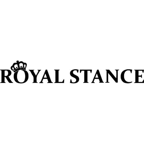 S51359# Various Sizes/Colors Car Stickers Vinyl Decal Newest Royal Stance Motorcycle Decorative Accessories Creative