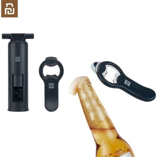 Youpin HuoHou Bottle Opener Stainless Steel Wine Openers Portable Jar Gadgets Corkscrew Accessories Kitchen Tool Bar Opener
