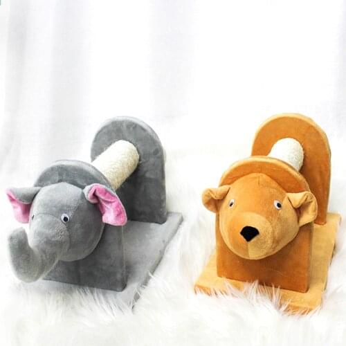 Pet Cat Scratching Board Sisal Climbing Frame Resistant To Wear Rascador Para Gato Lovely Modelling Cat Accessories Arbre Chat