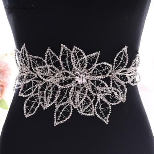 Luxury Women Belt Wedding Bridal Rhinestone Wedding Dress Pearl Belt Crystal Waistband Accessories For Girl Party Night Dress